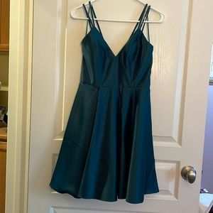 Emerald Green Cocktail Dress from Peek & Cloppenburg (EU Size 34)